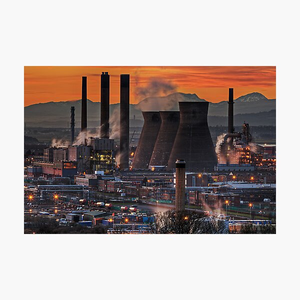 Grangemouth Refinery (3) Photographic Print