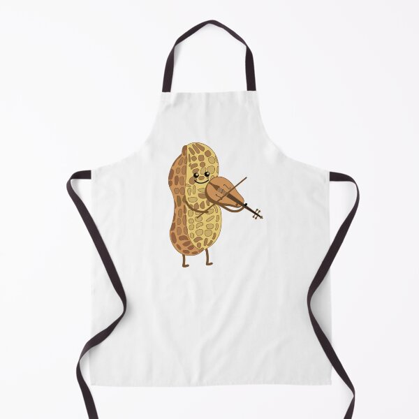 Item preview, Funny peanut with violin designed and sold by spontania.