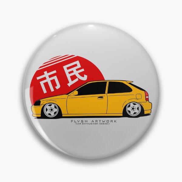 Item preview, Honda Civic EK designed and sold by graphic-zone.