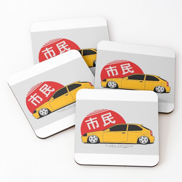Item preview, Honda Civic EK designed and sold by graphic-zone.