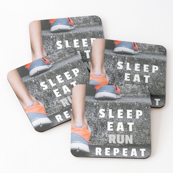 Item preview, Sleep, Eat, Run, Repeat designed and sold by JellyBeenzz.