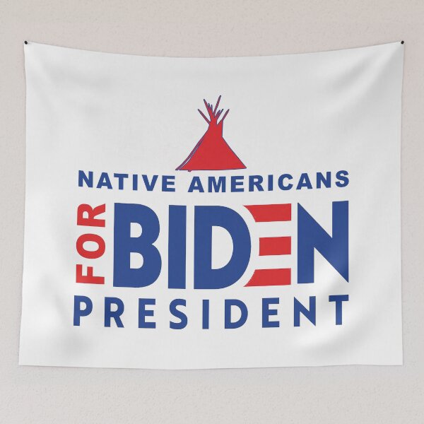 Item preview, native americans for biden president designed and sold by design880.