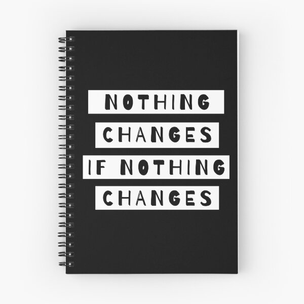 Item preview, Nothing Changes If Nothing Changes designed and sold by m95sim.