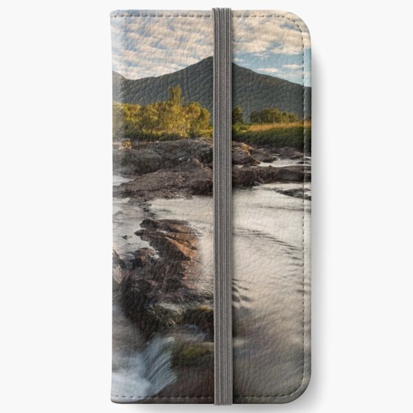 Coladoir River early morning Isle of Mull. Scotland. iPhone Wallet