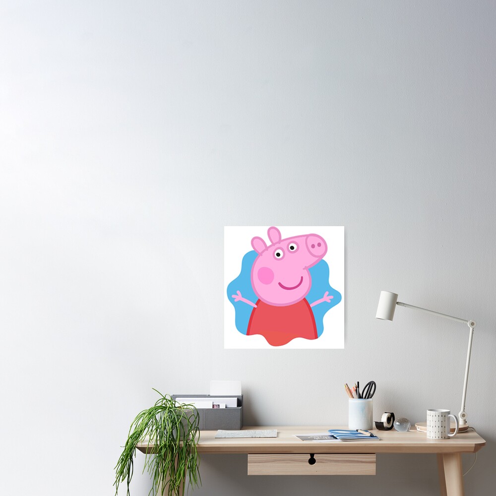 Pepa pig  Sticker for Sale by bubblebu