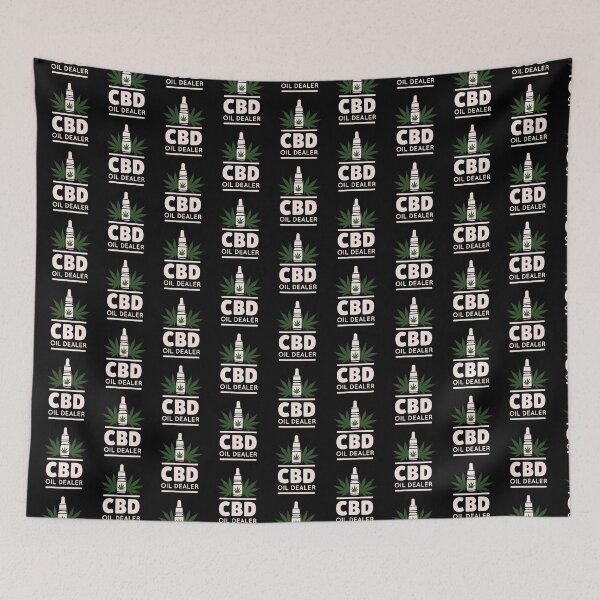 Aperçu de l'œuvre Marchand d'huile de CBD créée et vendue par DavinciStore21.