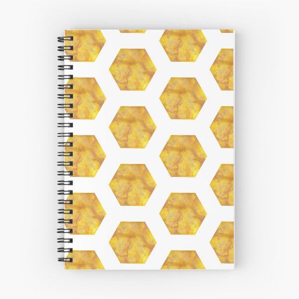 Item preview, Honey Hexagon Pattern designed and sold by MikkiDashDesign.