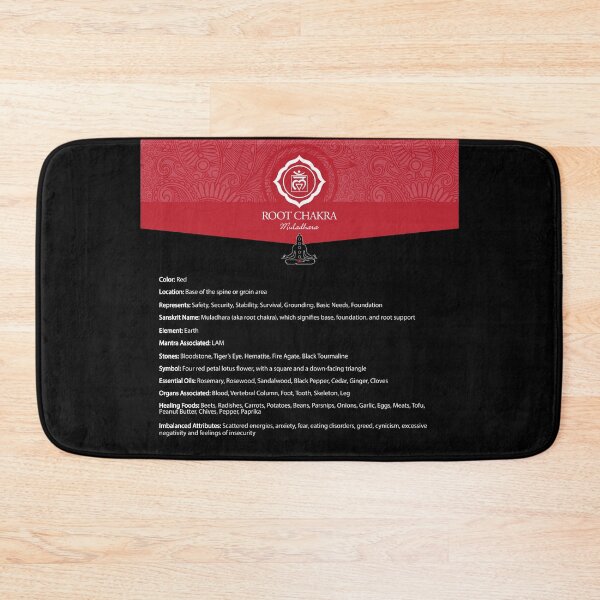 Item preview, Root Chakra - Muladhara Art & Info - 55 designed and sold by serenaking.