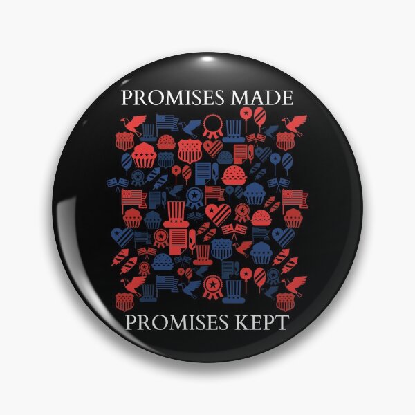 Item preview, Promises Made, Promises Kept Trump USA 2020 designed and sold by Michael Schmidt.