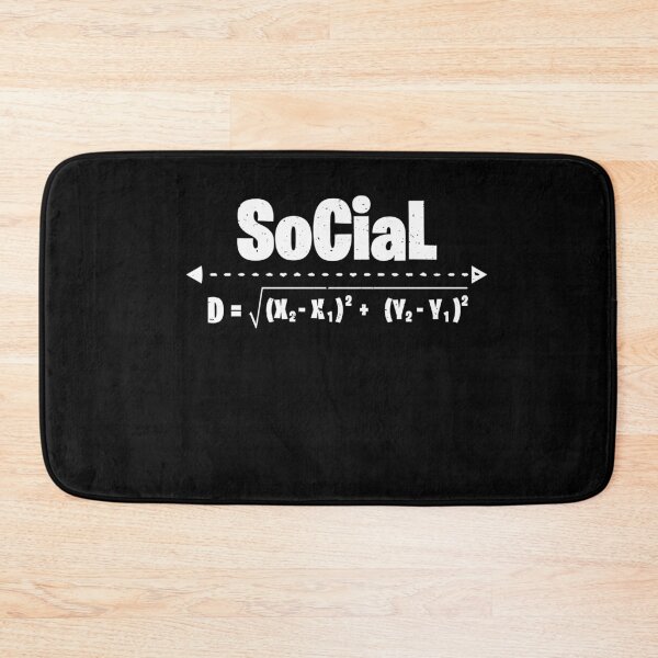 Item preview, Social Distancing - Math Formula - Teacher Distance Learning designed and sold by Dressed For  Duty.