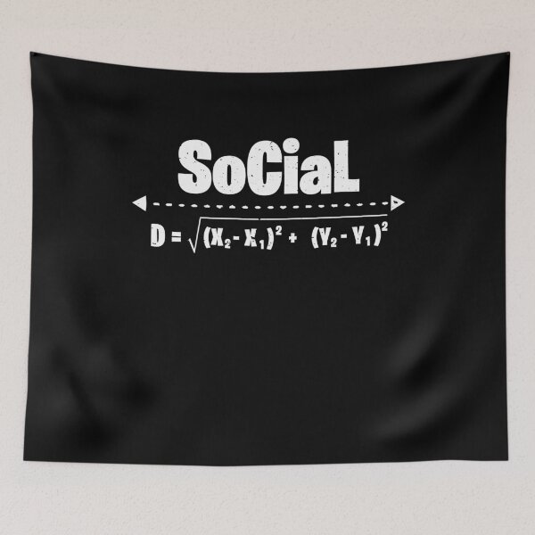 Item preview, Social Distancing - Math Formula - Teacher Distance Learning designed and sold by Dressed For  Duty.