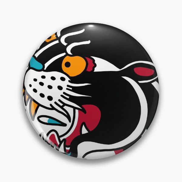 Item preview, American Traditional Black Panther Tattoo designed and sold by Uprise.