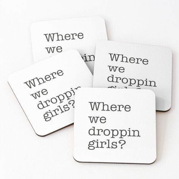 Item preview, Donde dejamos caer chicas letras simples designed and sold by ciaobebo.