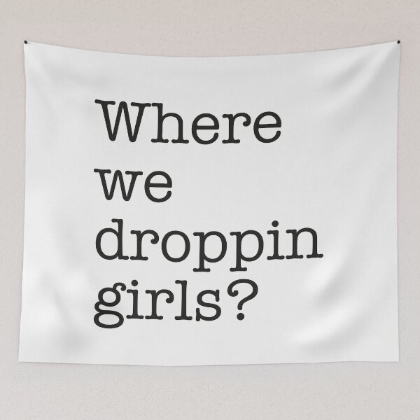 Item preview, Donde dejamos caer chicas letras simples designed and sold by ciaobebo.