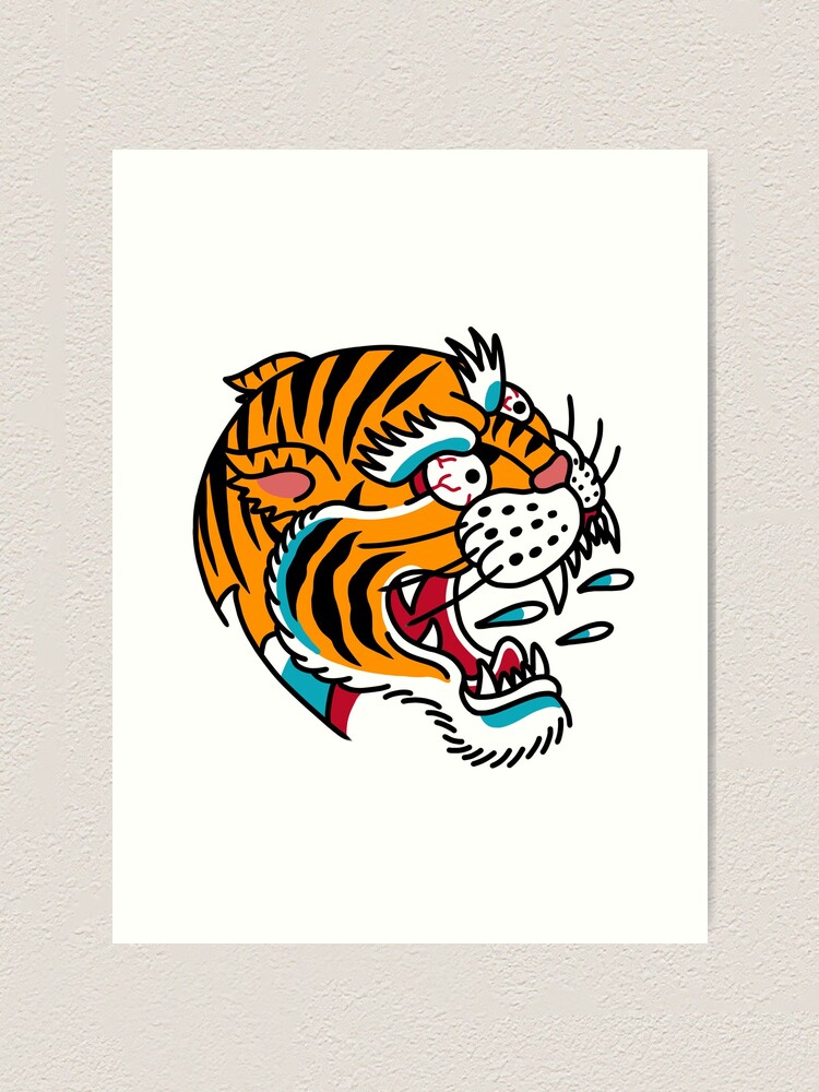 Imaginary tiger tattoo by lorenzopolo on DeviantArt