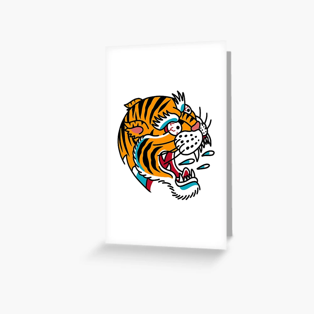 Tiger Symbol Logo. Tribal Tattoo Design. Stencil Vector Illustration  16189194 Vector Art at Vecteezy