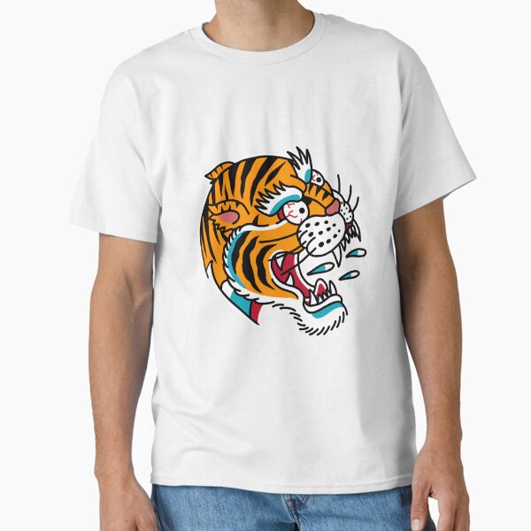 Artikel-Vorschau von Amerikanisches traditionelles Tiger Tattoo, designt und verkauft von Uprise.