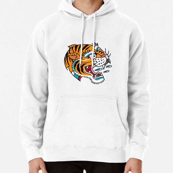 Vista previa del artículo con la obra «Tatuaje De Tigre Tradicional Americano», diseñado y vendido por Uprise.
