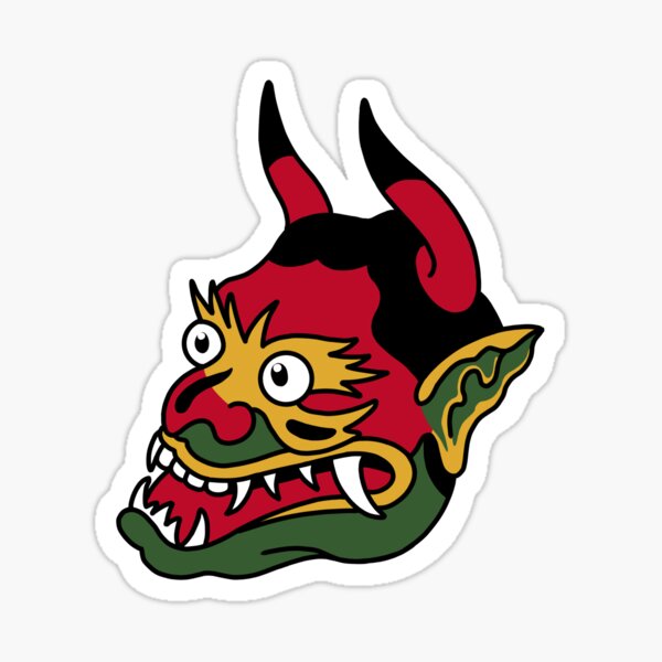 Item preview, American Traditional Japanese Devil designed and sold by Uprise.