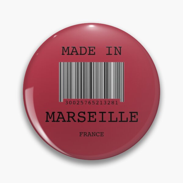 Item preview,   Made in Marseille France Barcode. Get one for your family or friend. designed and sold by Kipcio.
