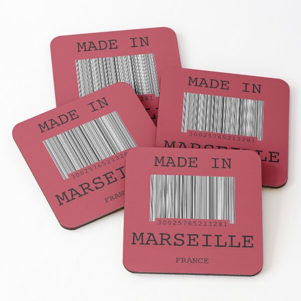 Item preview,   Made in Marseille France Barcode. Get one for your family or friend. designed and sold by Kipcio.