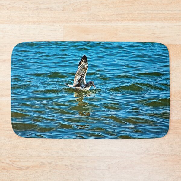 Item preview, Seagull Coastal Bird Bathing at Sea designed and sold by worldways.