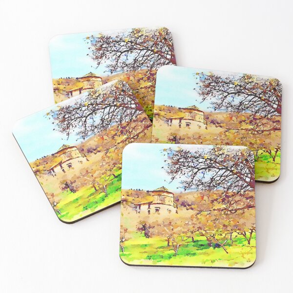 Item preview, Farm with silos in the olive grove designed and sold by Giuseppe Cocco.