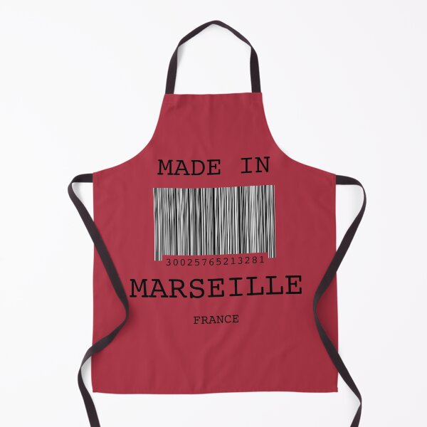 Item preview, Made in Marseille France Barcode. Get one for your family or friend. designed and sold by Kipcio.