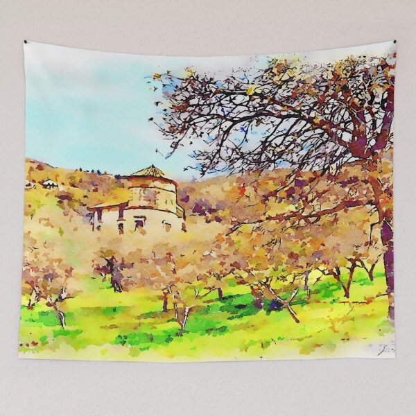 Item preview, Farm with silos in the olive grove designed and sold by Giuseppe Cocco.
