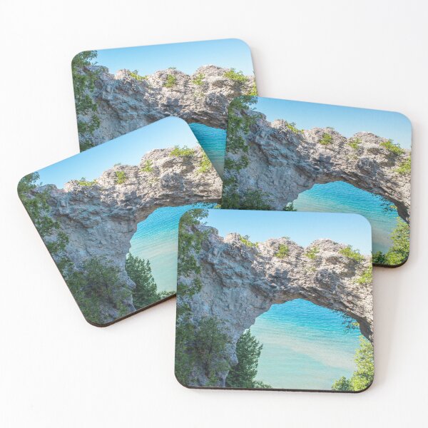 Item preview, Landscape of Arch Rock on Mackinac Island Michigan designed and sold by Michael Deemer.