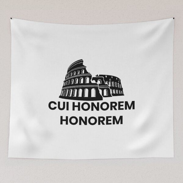 Item preview, Cui Honorem Honorem - Honor where honor is due - Black designed and sold by saechla.
