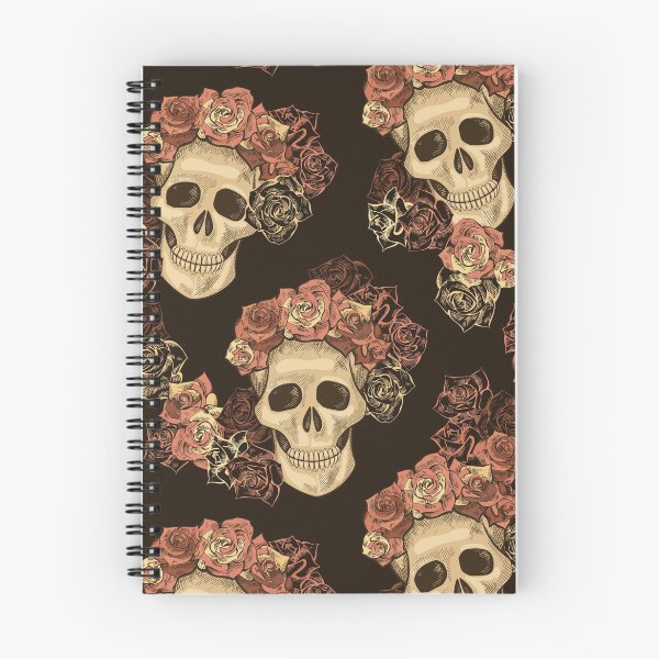 Item preview, Fall Floral Vintage Skull Artwork Dia De Muertos Calavera  designed and sold by Foxicopter.