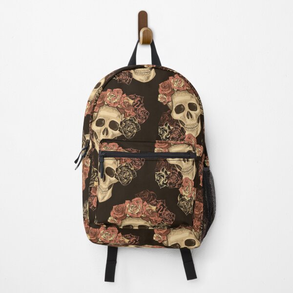 Item preview, Fall Floral Vintage Skull Artwork Dia De Muertos Calavera designed and sold by Foxicopter.