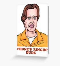 Phone's Ringin' Dude (Color) Greeting Card