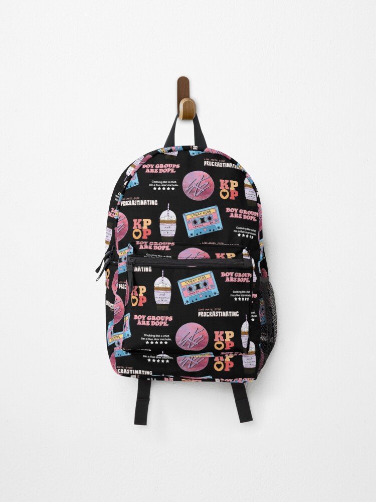 STICKER PACK - Stray Kids SKZ Quotes Funny Cute Collage BRIGHT [BUY MEDIUM  OR LARGER FOR STICKER PACK] Backpack for Sale by SugarSaint