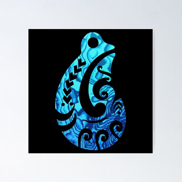 Hei matau traditional maori hook  Art Board Print for Sale by