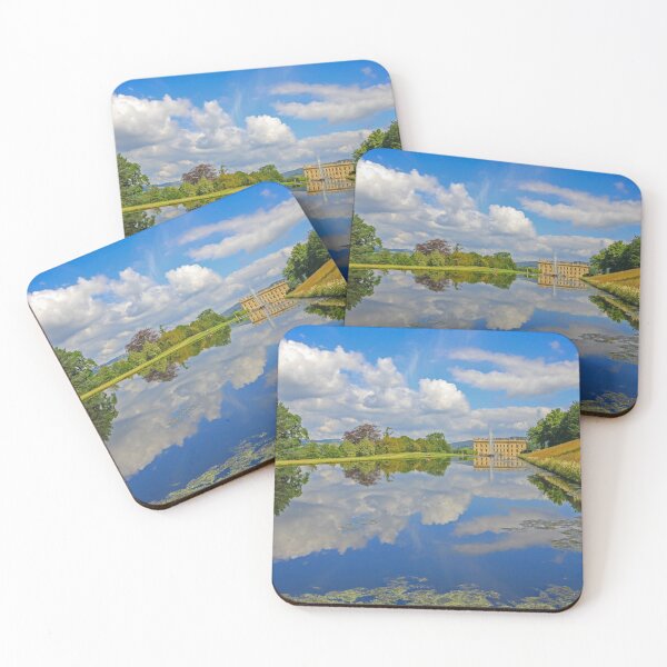Item preview, Springtime at Chatsworth, Derbyshire with cloud reflections designed and sold by Itsgrimupnorth.