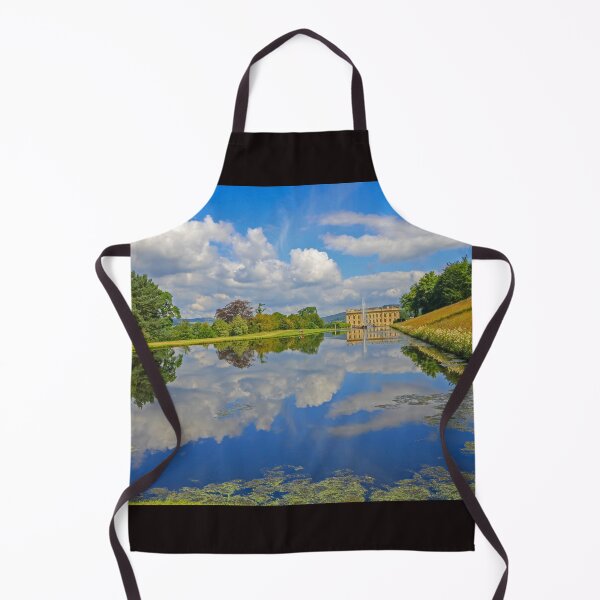 Item preview, Springtime at Chatsworth, Derbyshire with cloud reflections designed and sold by Itsgrimupnorth.