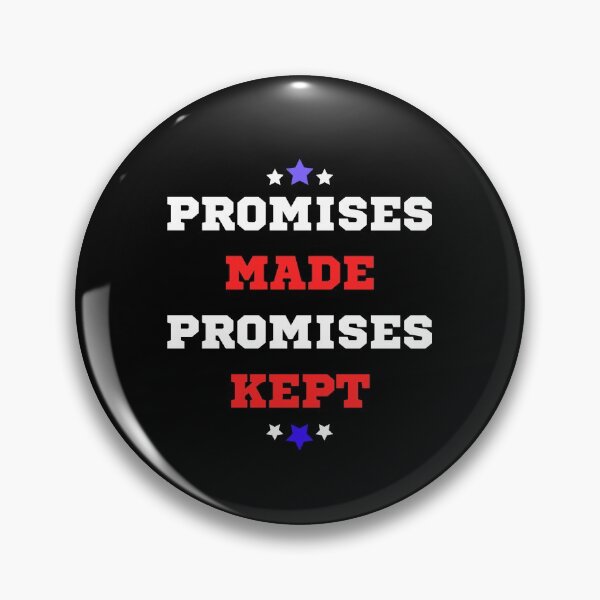 Item preview, Promises Made, Promises Kept Stars Trump USA 2020 designed and sold by Michael Schmidt.