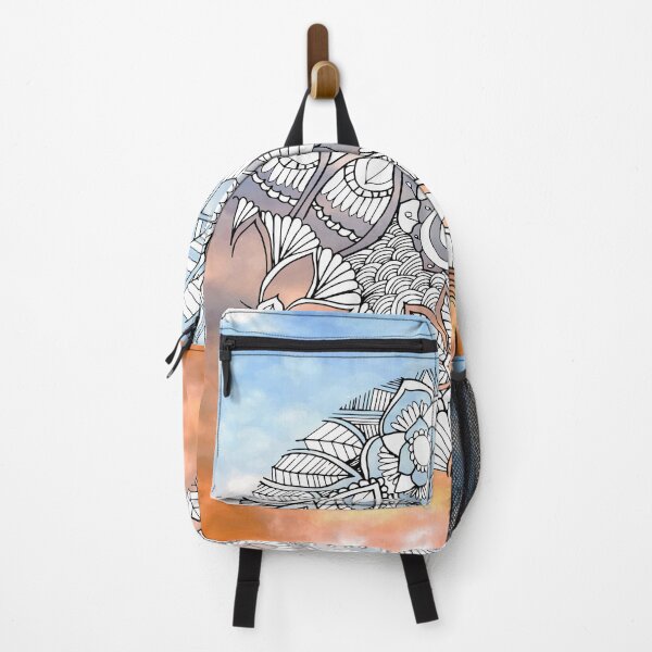 Item preview, Floral mandala pattern abstract sky designed and sold by djal-lk.
