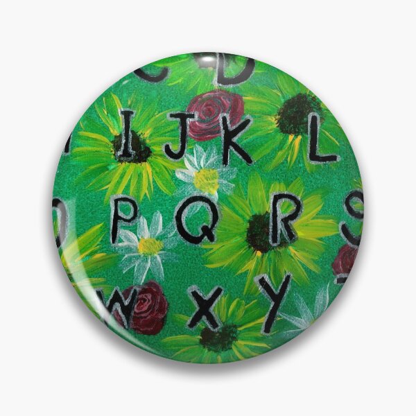 Item preview, Letter flower meadow designed and sold by DCSMKreativ.
