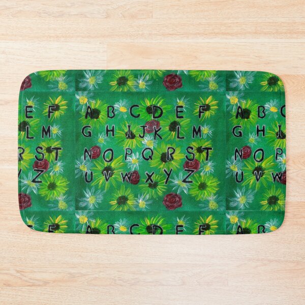 Item preview, Letter flower meadow designed and sold by DCSMKreativ.