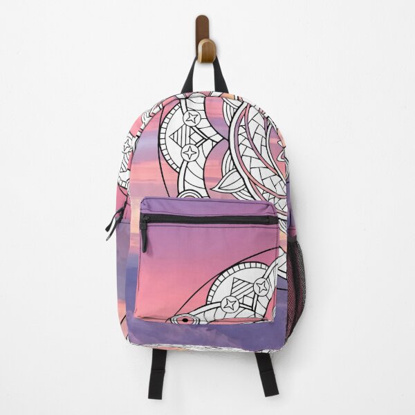 Item preview, Floral pink mandala abstract sky designed and sold by djal-lk.