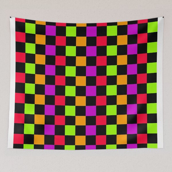 Item preview, Color and black square pattern, design designed and sold by Stéphane  Thirion.