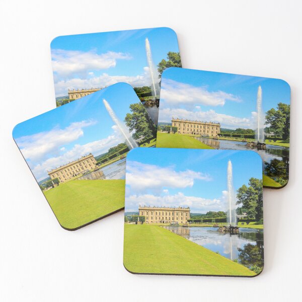 Item preview, A view of Chatsworth house and the fountain, Derbyshire,UK designed and sold by Itsgrimupnorth.