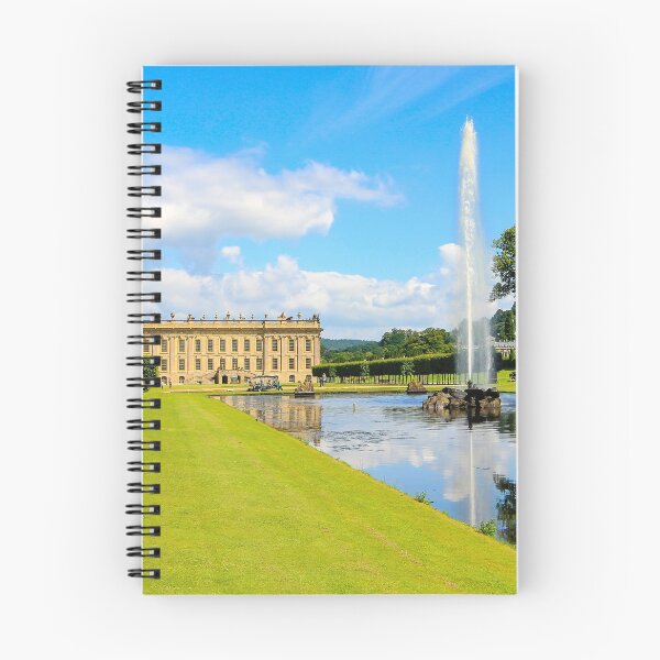 Item preview, A view of Chatsworth house and the fountain, Derbyshire,UK designed and sold by Itsgrimupnorth.