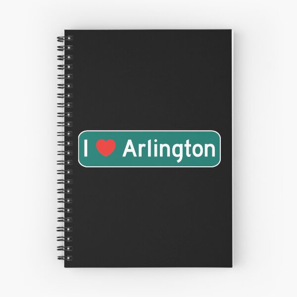 Artikelvorschau, Ich liebe Arlington! entworfen und verkauft von DoodleDashCollective.