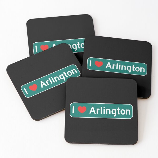 Item preview, I Love Arlington! designed and sold by DoodleDashCollective.