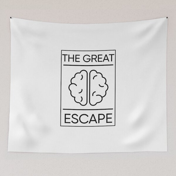Item preview, The Great Escape - Exit Room Game - Black designed and sold by saechla.