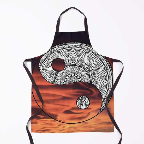 Item preview, Yin and Yang Abstract Sky Sunset designed and sold by djal-lk.
